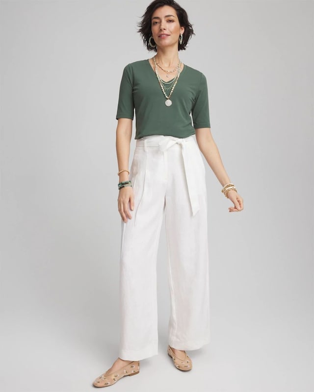 Elbow-Sleeve Perfect Tee - image 2